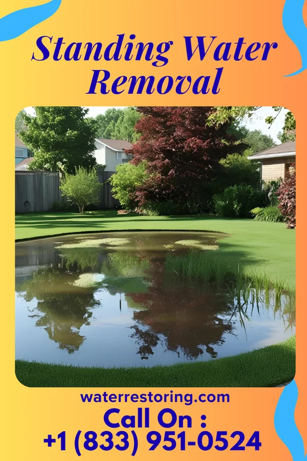Standing Water Removal in Tonkawa Tribal Housing, OK